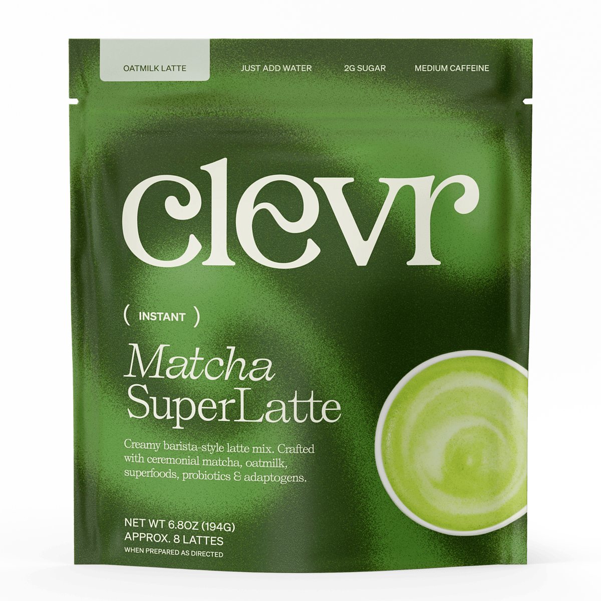 Matcha SuperLatte 8-Serve - Creamy Creamy Coffee Mix