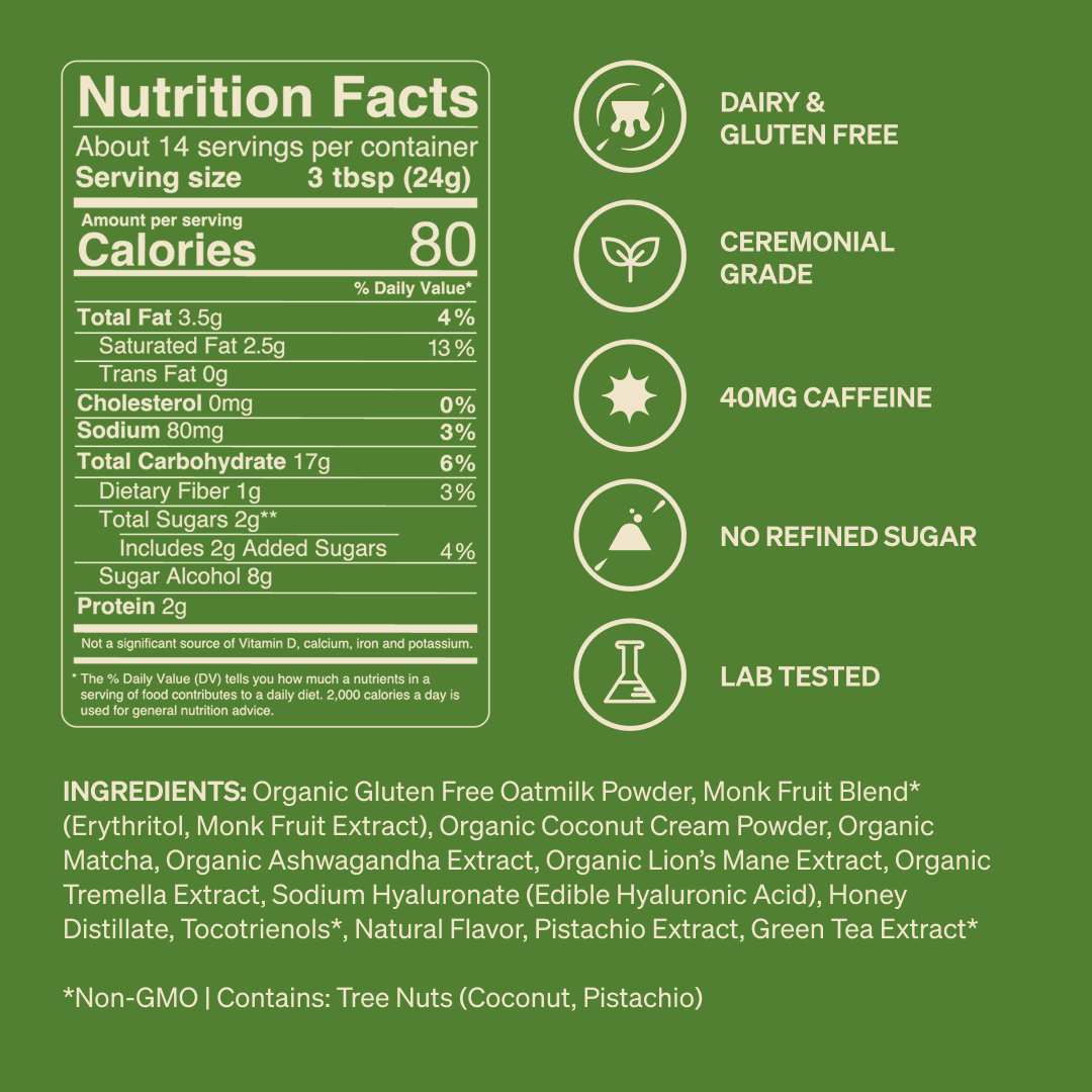 Matcha SuperLatte - Anytime Smooth Matcha Mix