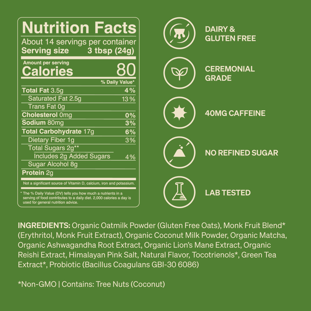 Mint Chip Matcha SuperLatte - Kit - Cozy Powder Latte