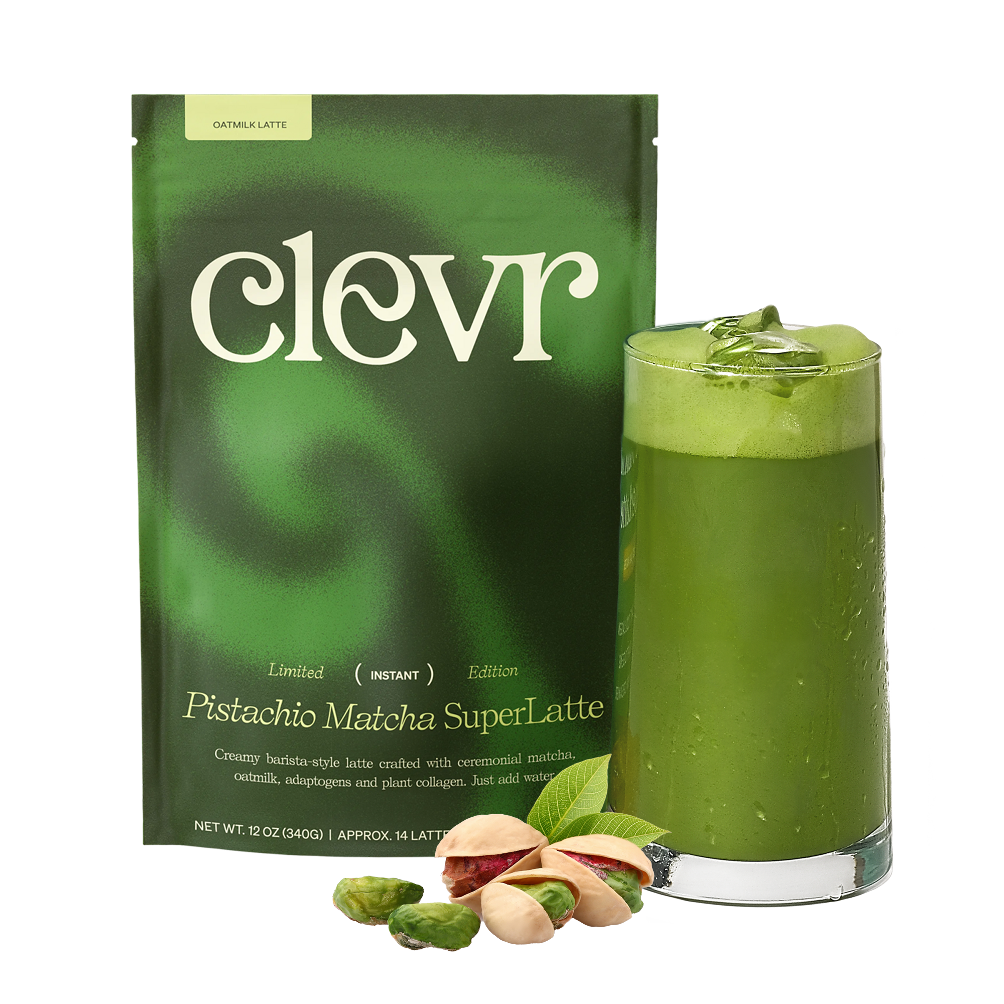 Honey Pistachio Matcha SuperLatte - Kit - Morning Ready Creamy Coffee Mix